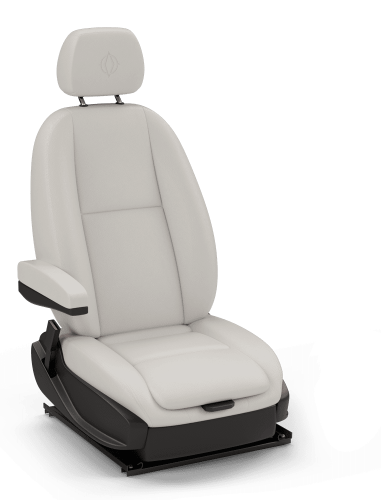 Captain’s chair in Dove Ultrafabrics®