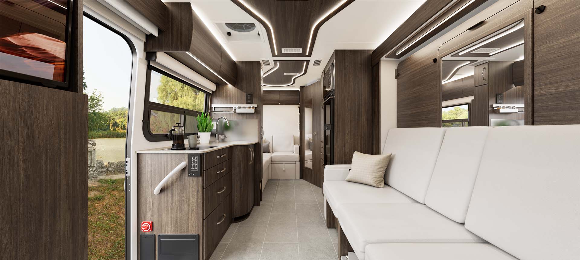 2023 Unity FX shown in Mocha Cabinetry
