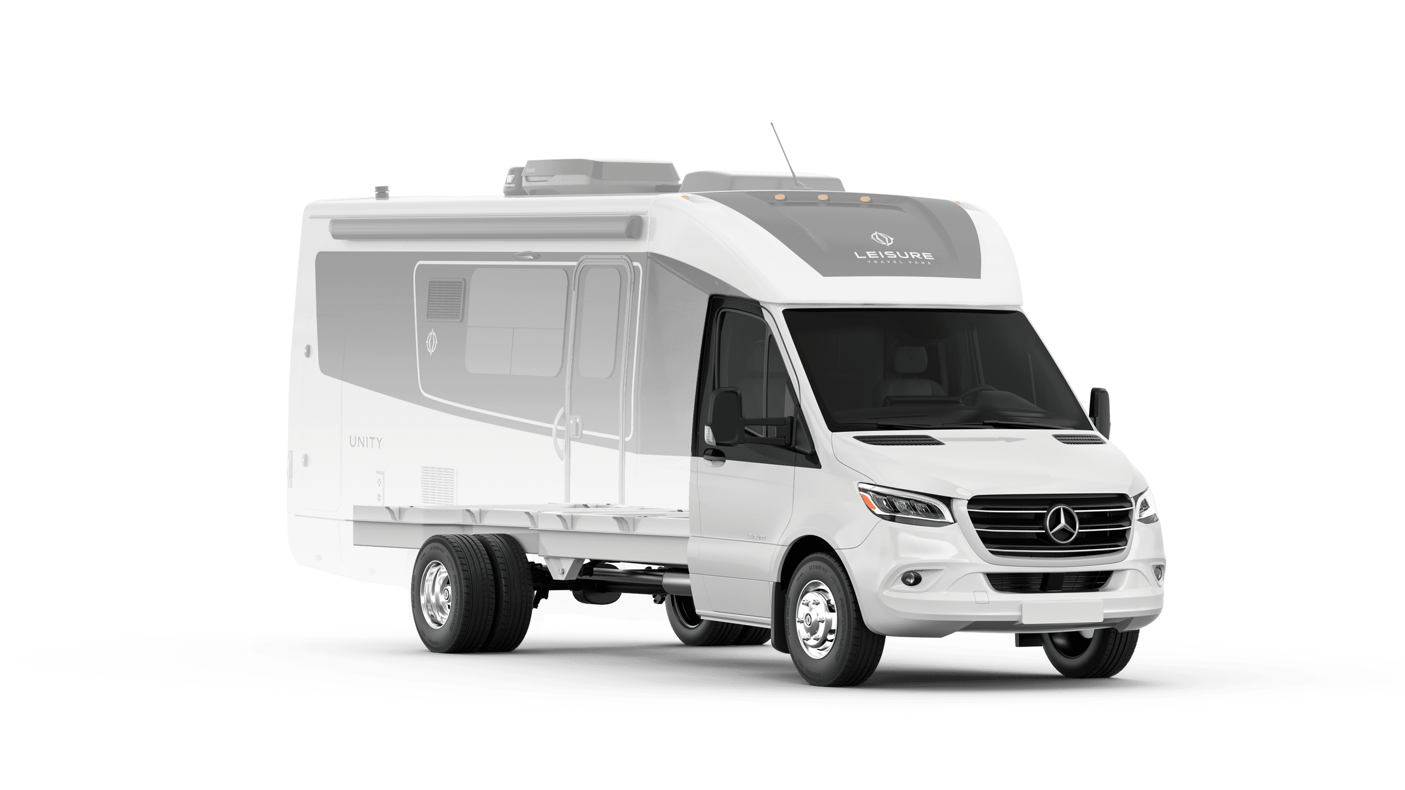 Powered by the Mercedes-Benz Sprinter Cab Chassis - Leisure Travel Vans