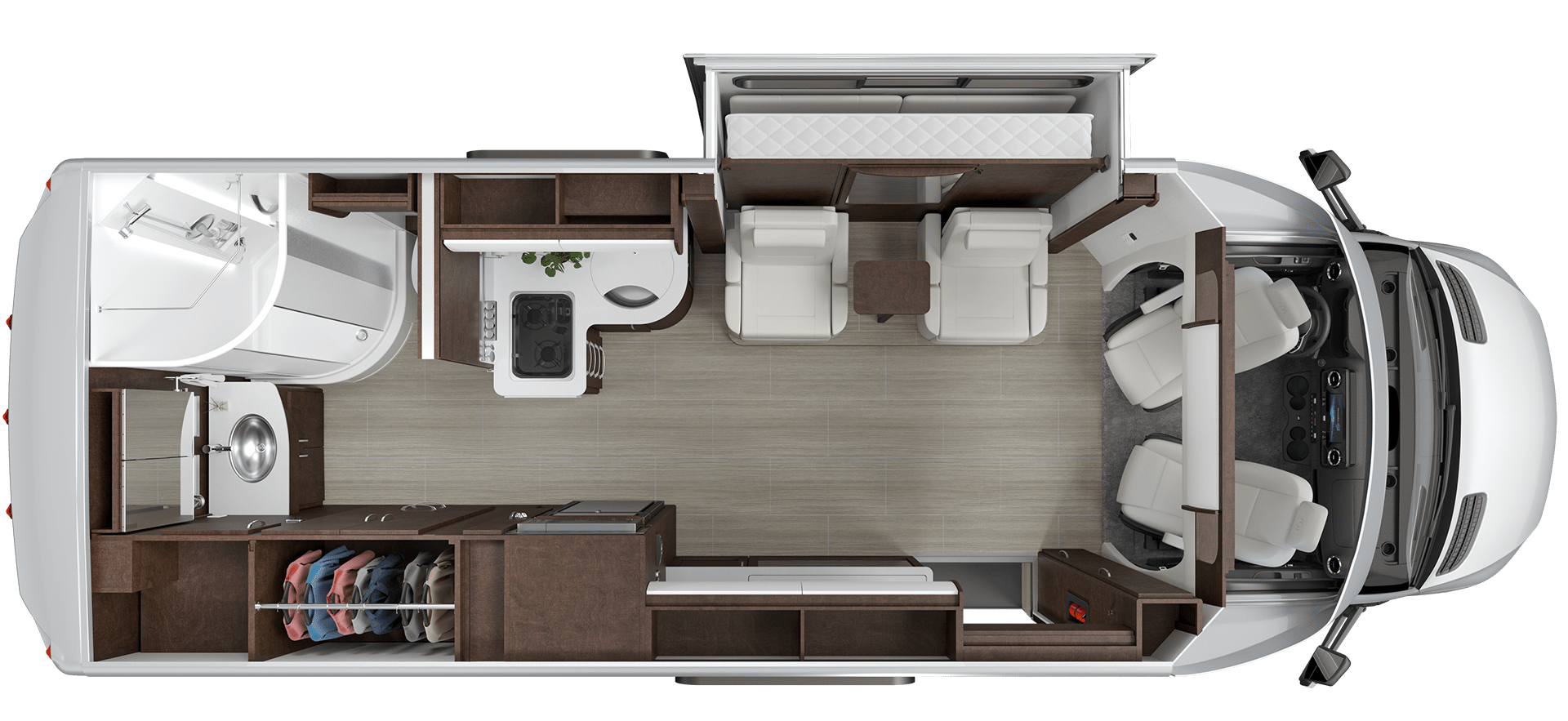 Unity Floorplans Leisure Travel Vans