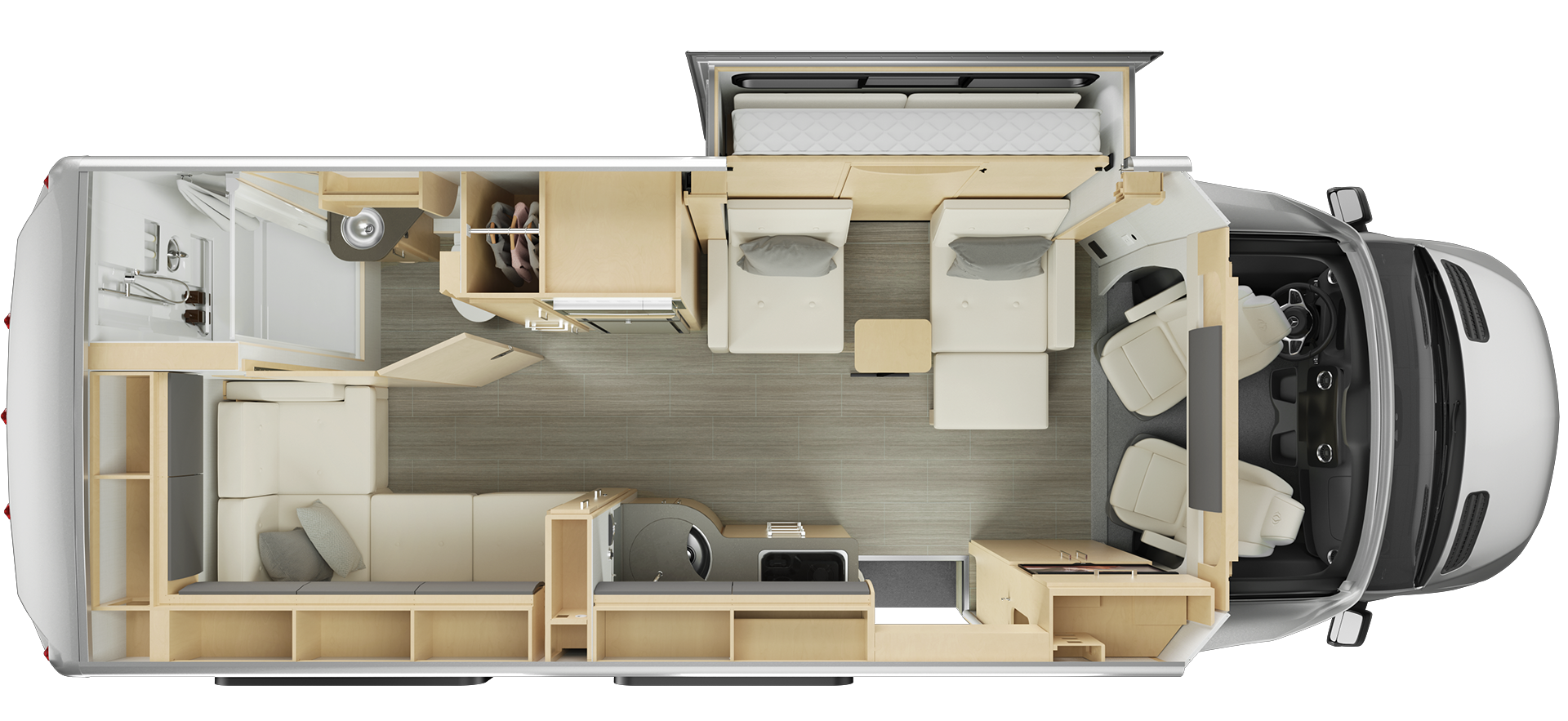 Unity Floorplans Leisure Travel Vans