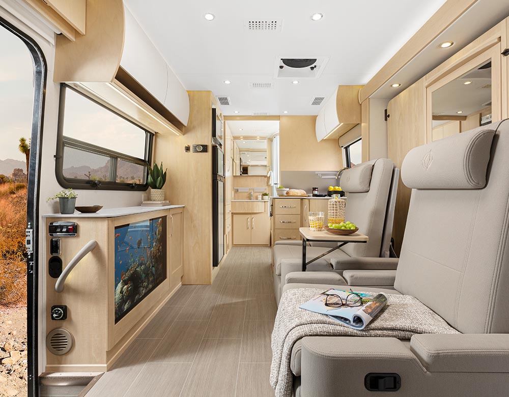 Unity Features Murphy Bed Leisure Travel Vans