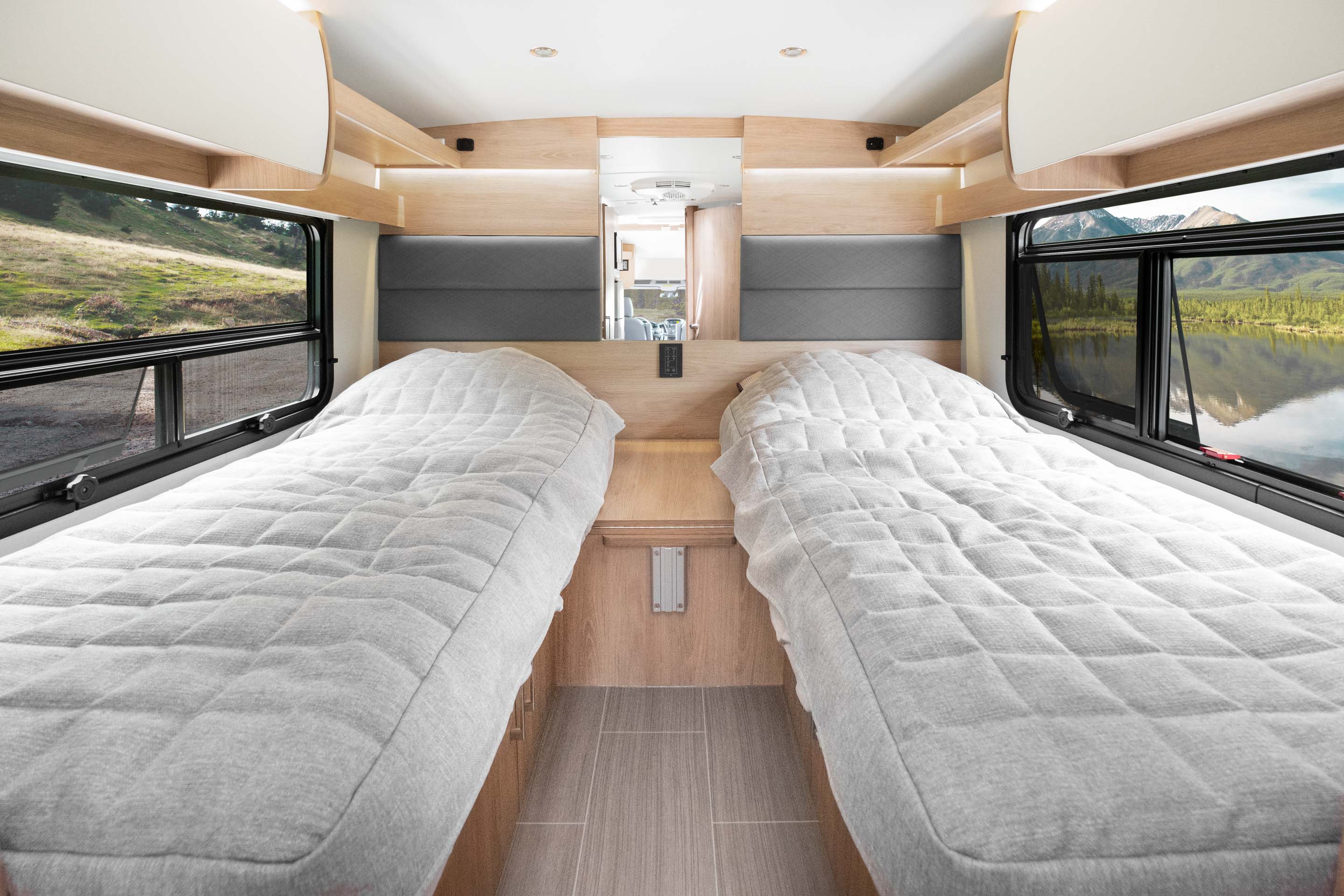 travel trailers rear bedroom