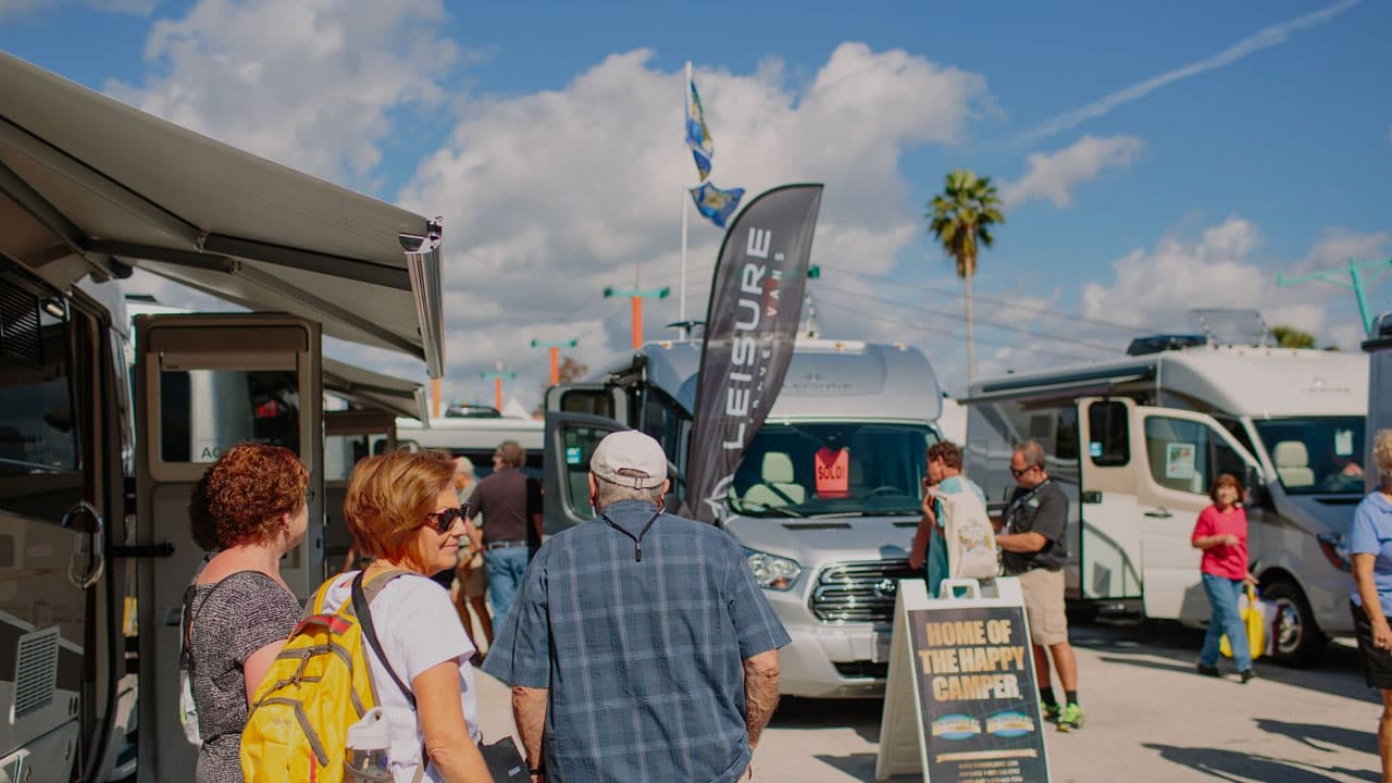 Fort Myers RV Show Leisure Travel Vans