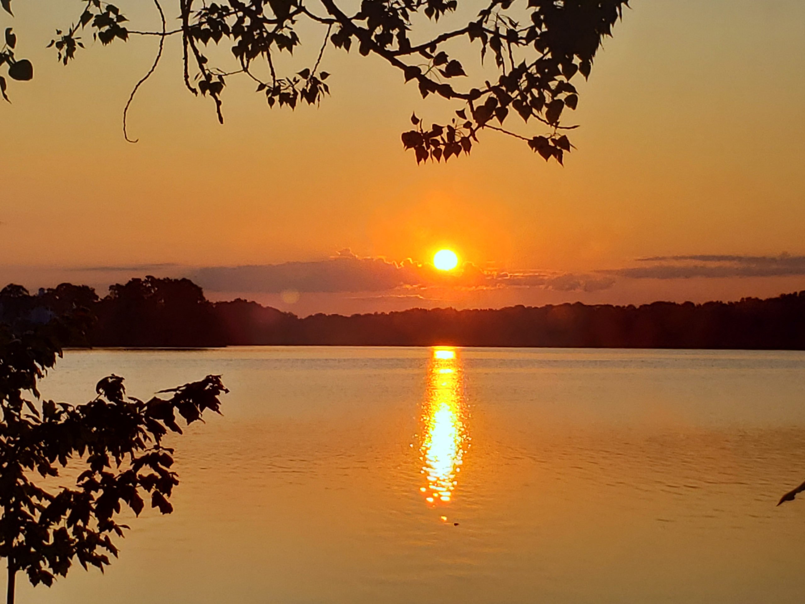 sunset on the Chesapeake Bay