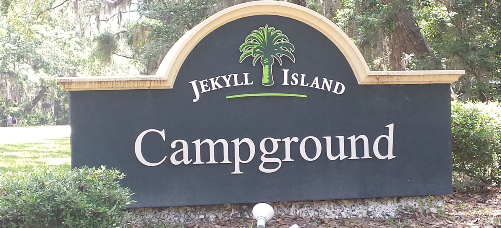 sign for Jekyll Island Campground