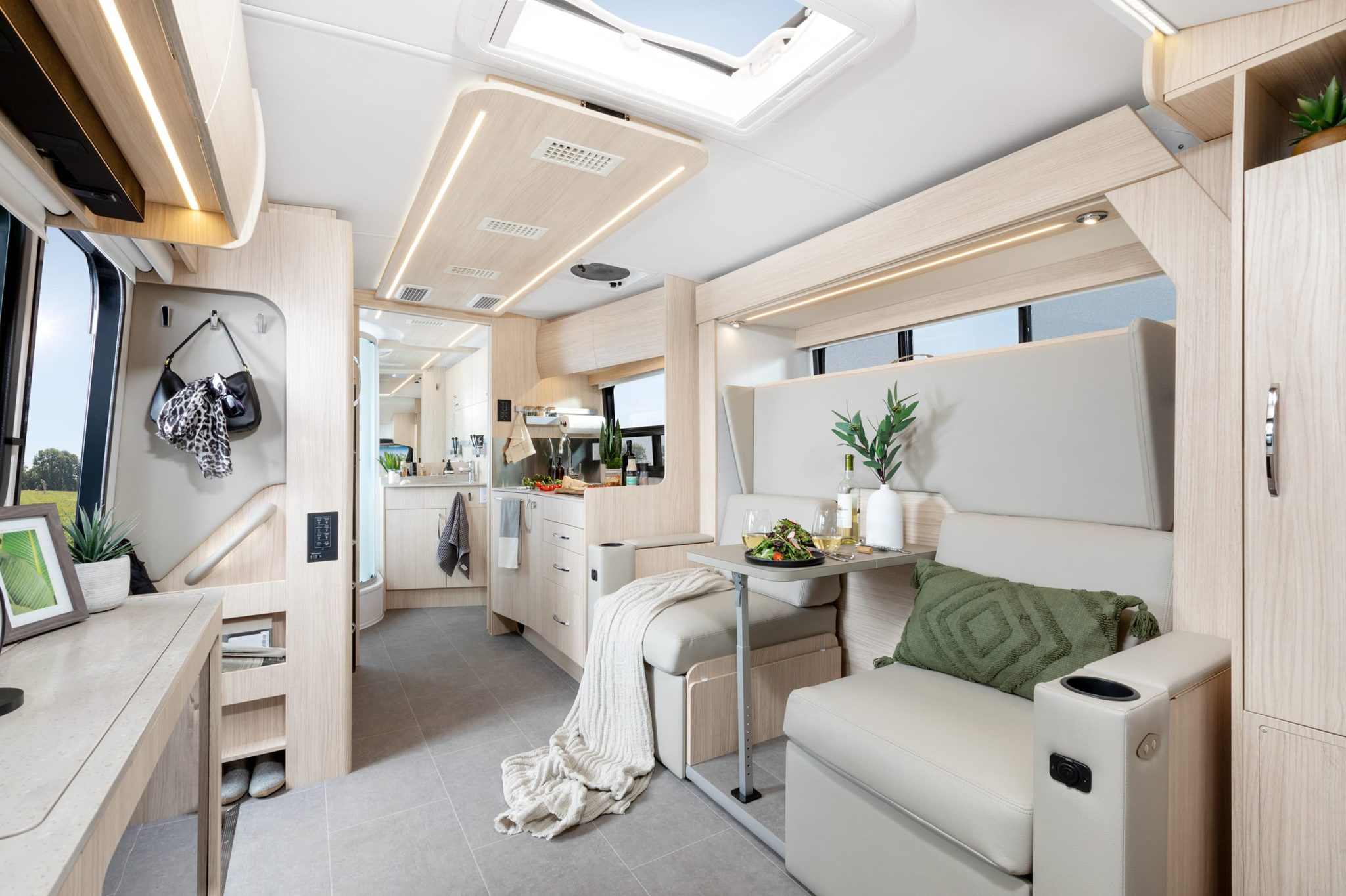 Leisure Travel Vans Unveils Next-Generation Murphy Bed Lounge Models ...