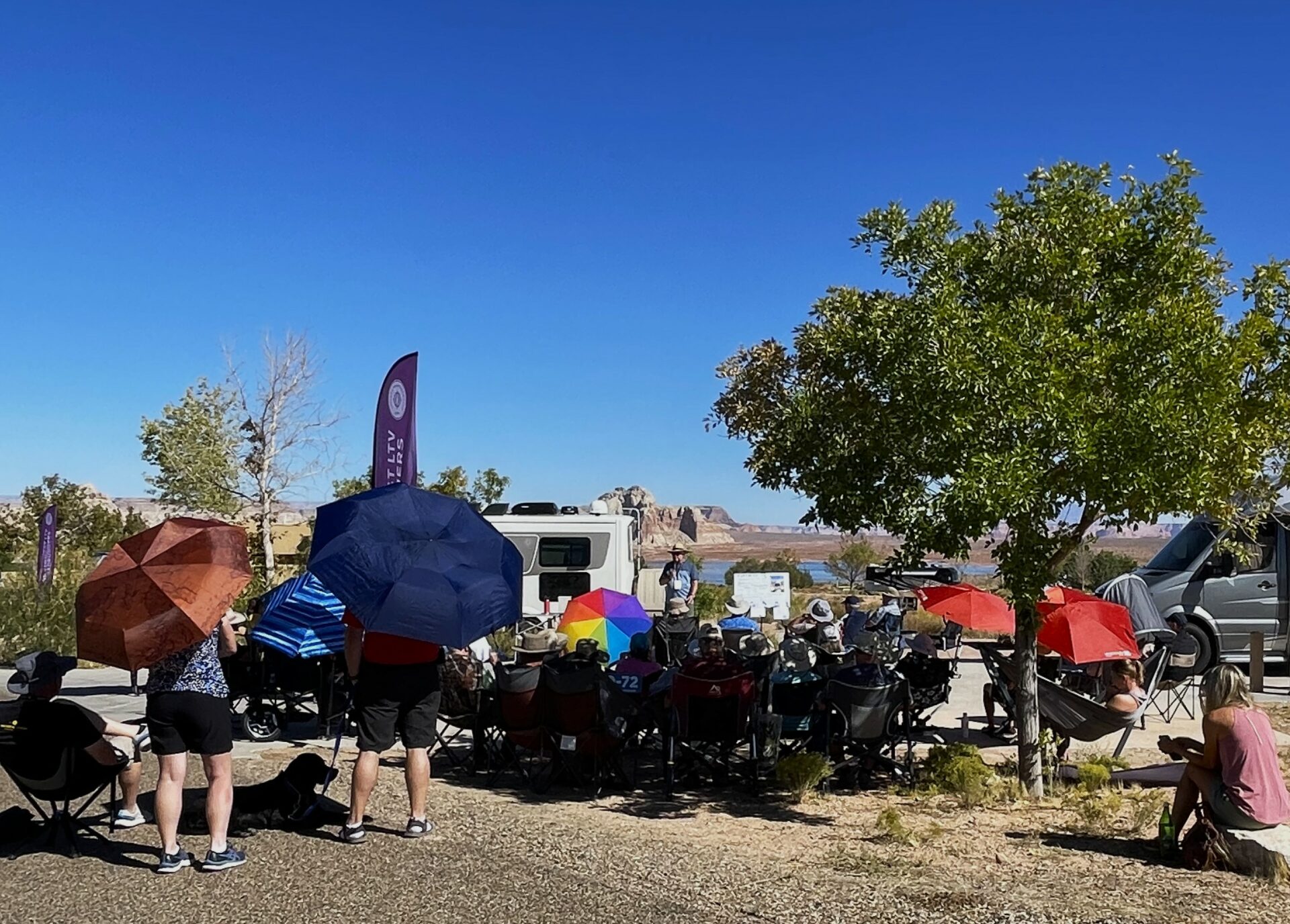 Southwest LTV Roadrunners Canyon Rally - Leisure Travel Vans