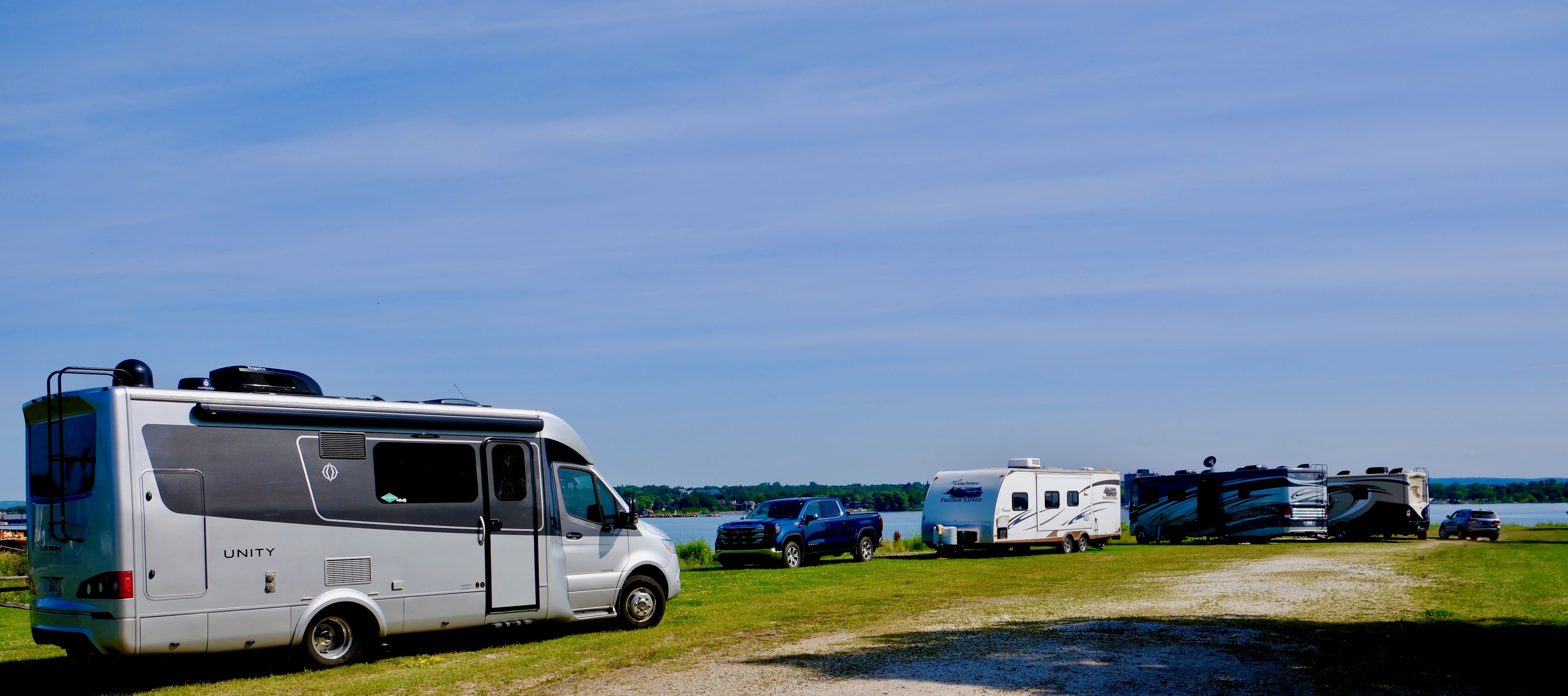 RV campsites at Elks Lodge #552