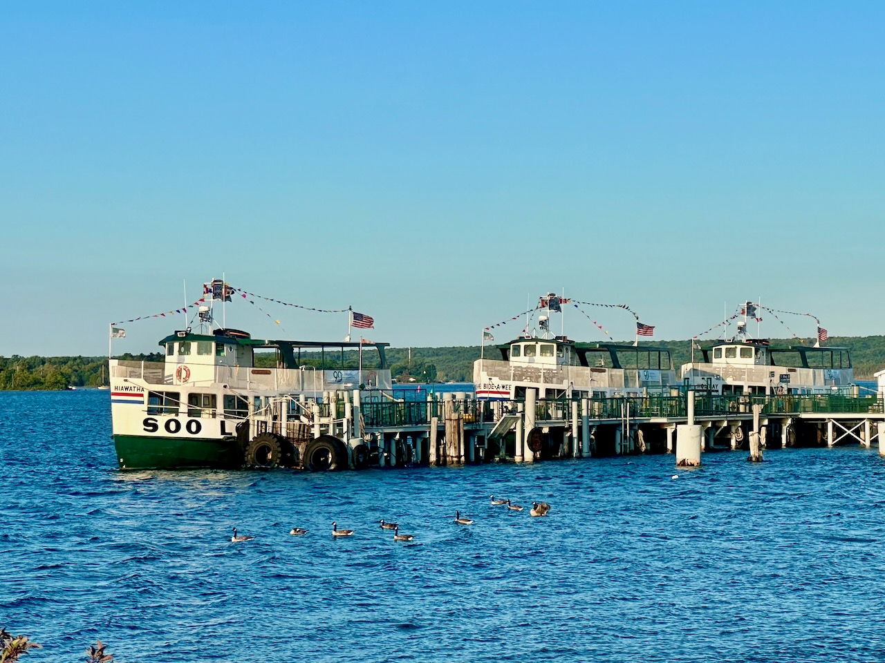 Soo Locks Tour Boats