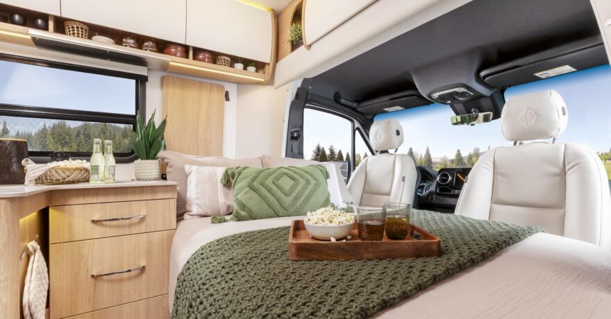 Unity Rear Lounge Unity Rear Lounge - Leisure Travel Vans