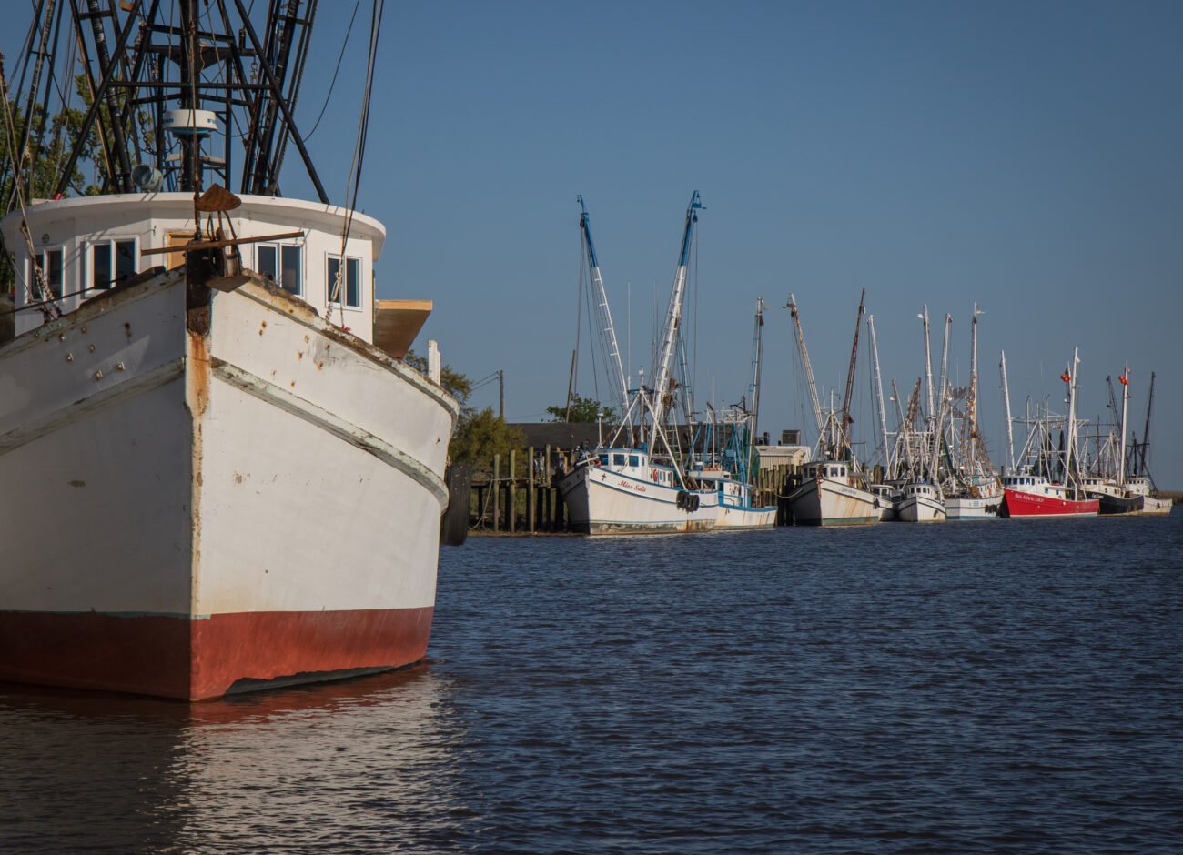 Shrimp Boats at the port of Darien