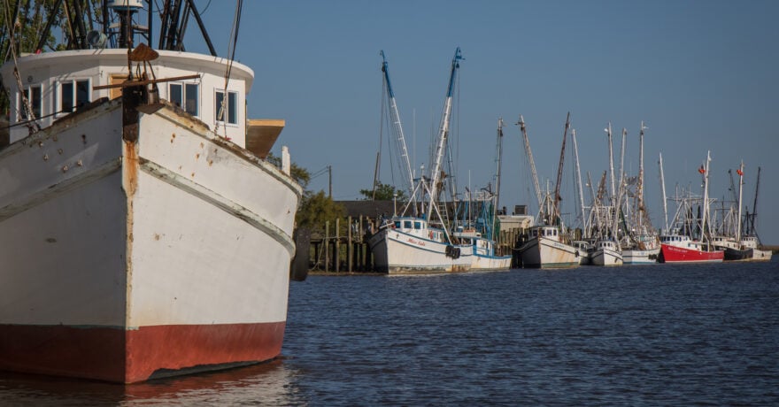 Shrimp Boats at the port of Darien