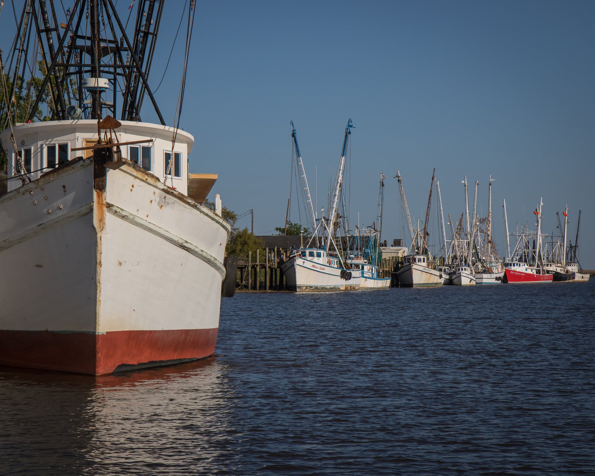 Shrimp Boats at the port of Darien