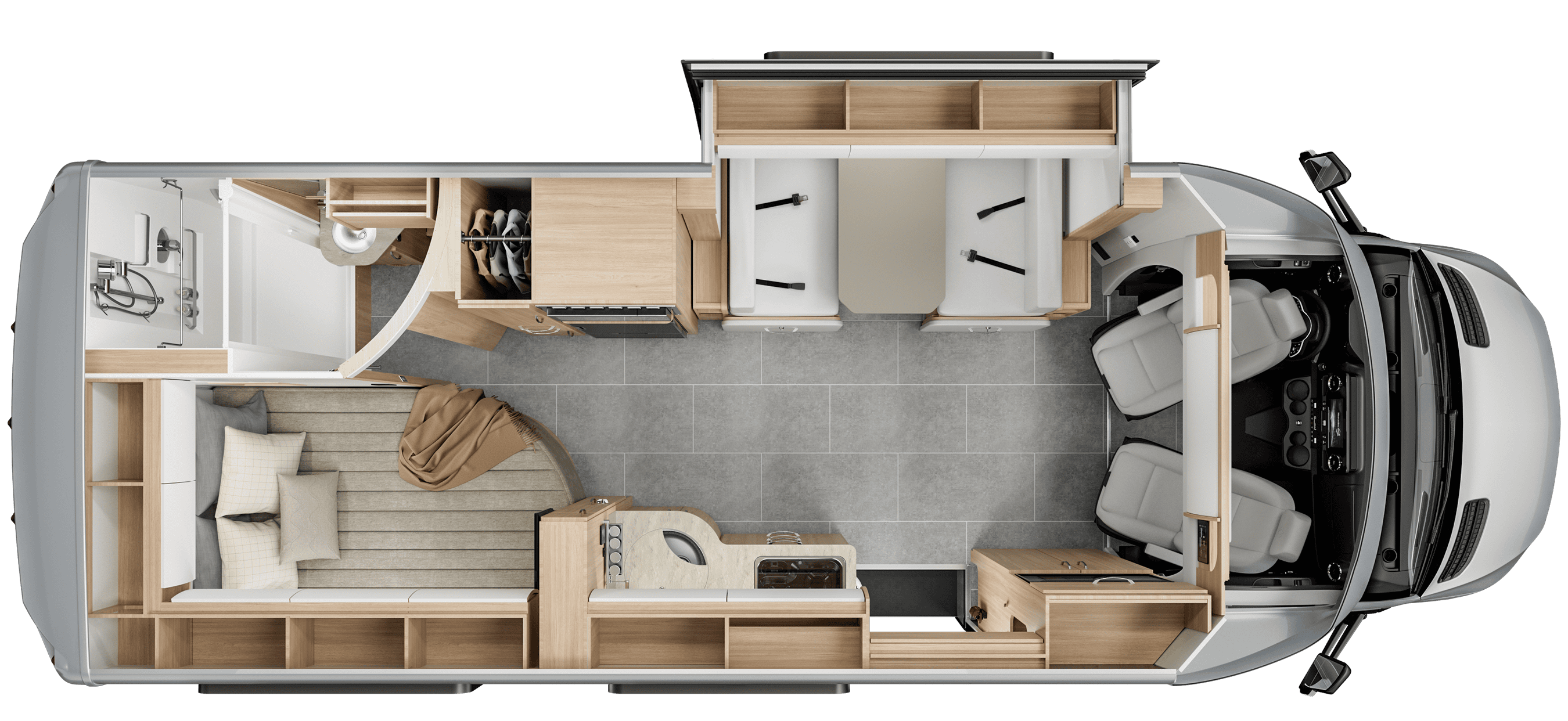 Unity Corner Bed Floorplan