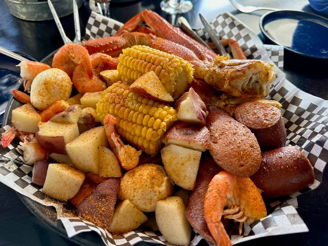 Snow Crab Dinner for Two at Mr. Shucks Seafood