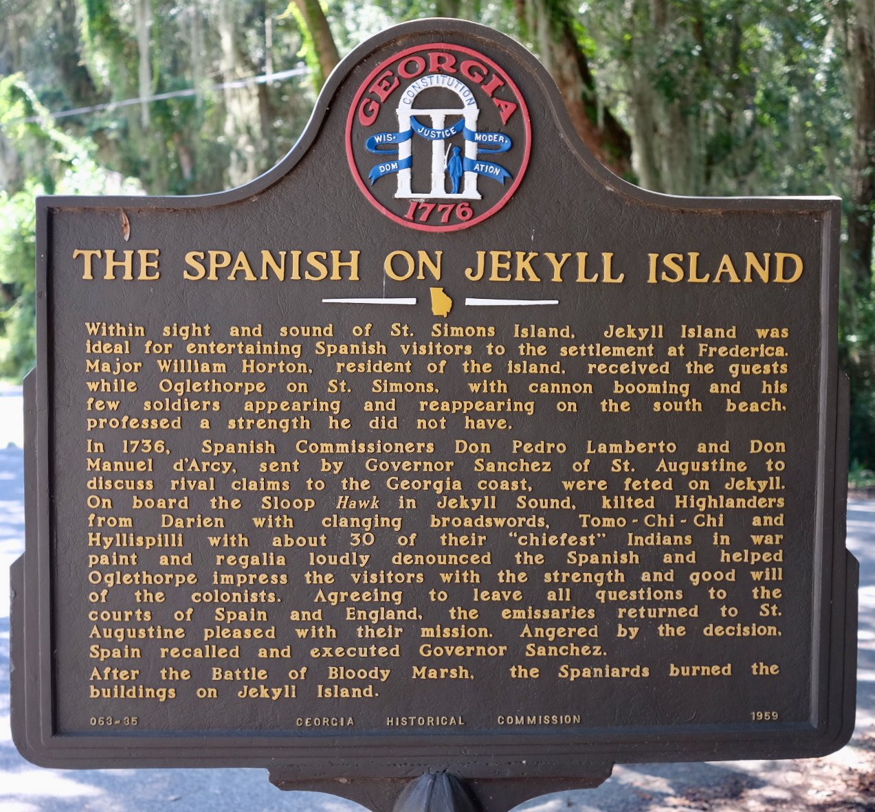 The Spanish on Jekyll Island