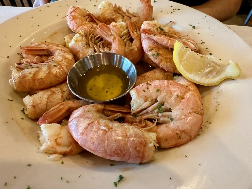 Royal Reds Giant Shrimp, The Half Shell Oyster House, Hattiesburg, Mississippi