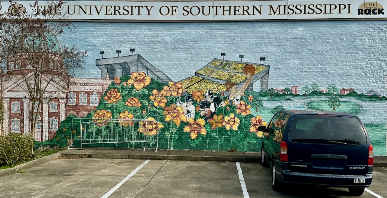 University of Southern Mississippi mural
