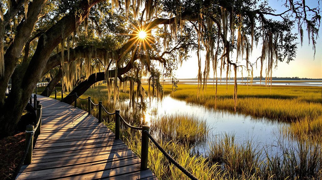 A typical vista on a Georgia Barrier Island