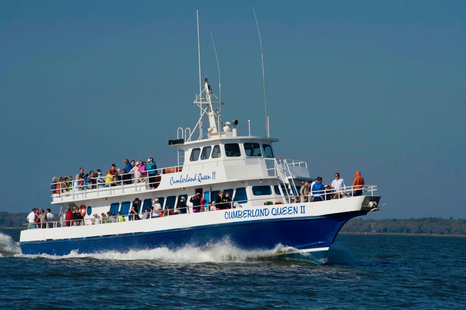 The Cumberland Queen II Ferry. Photo courtesy of exploregeorgia.org.