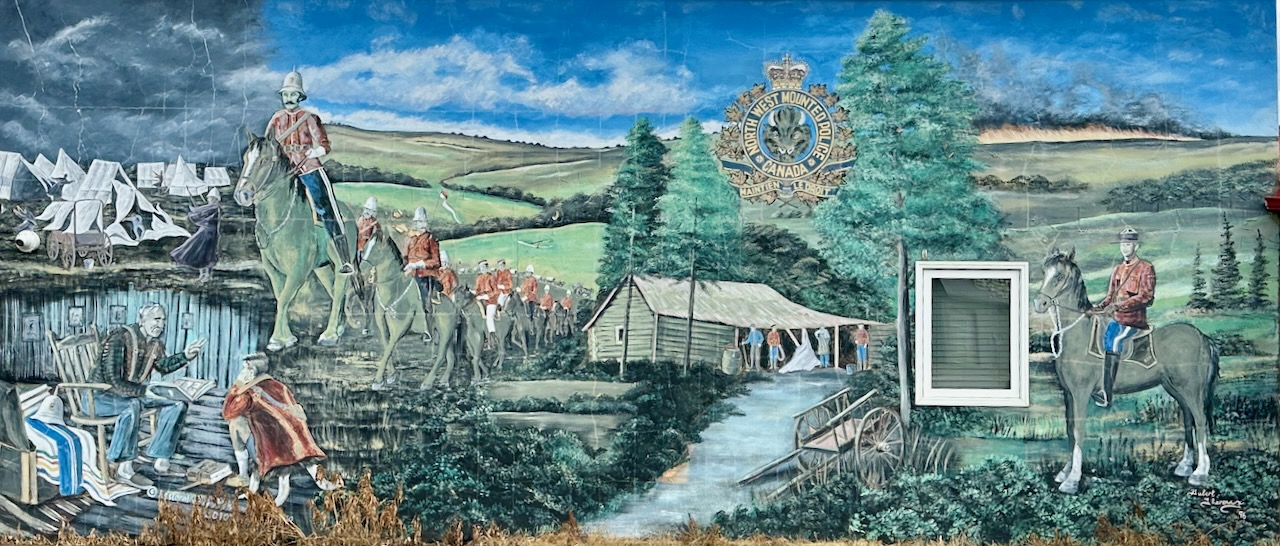 The Red Coats Mural