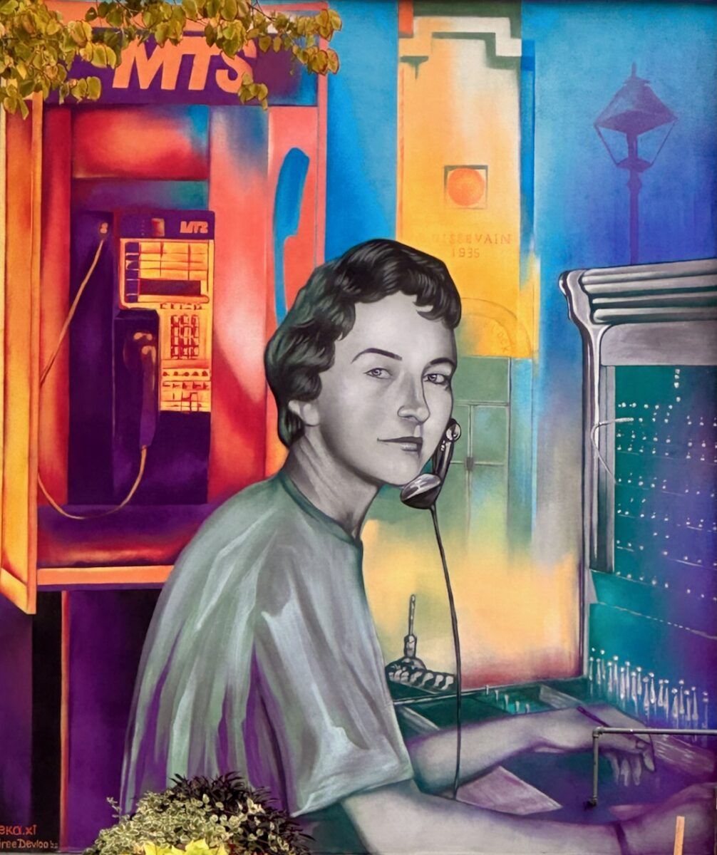 Boissevain, Manitoba, Telephone Switchboard Operator