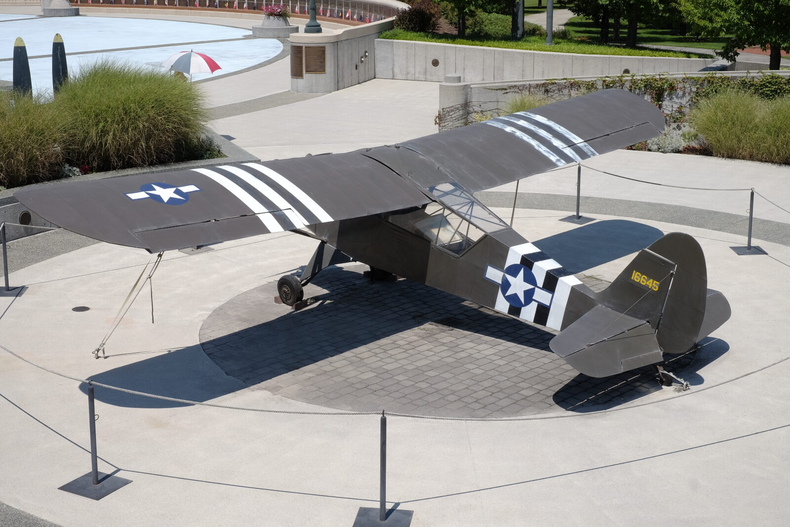 A WW II Forward Area Obserer Plane