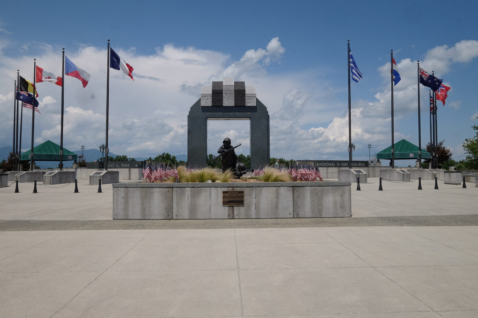 The National World War II Memorial at Bedford, Virginia