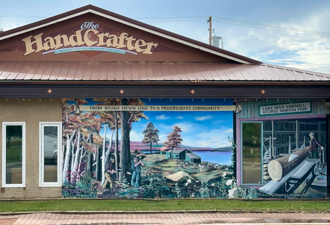 The Morton Sawmill Mural 