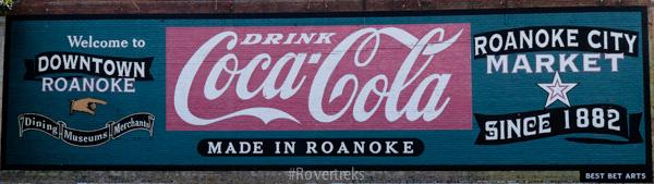 Roanoke city market sign