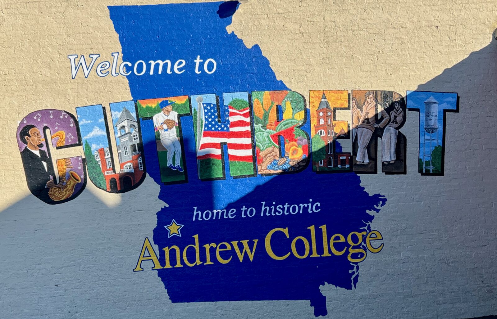Welcome to Cuthbert Mural