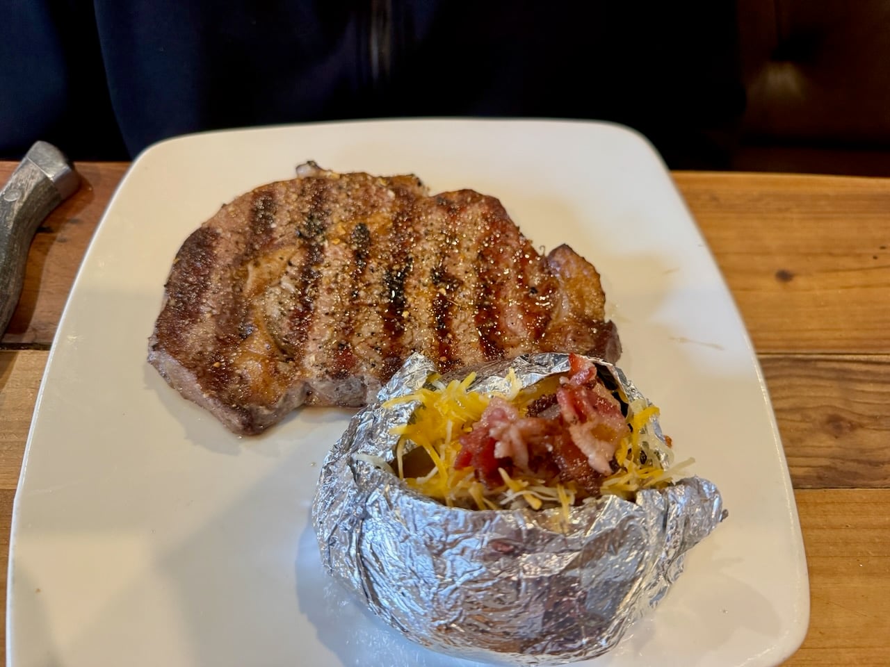 KC Cut at Hickok's restaurant