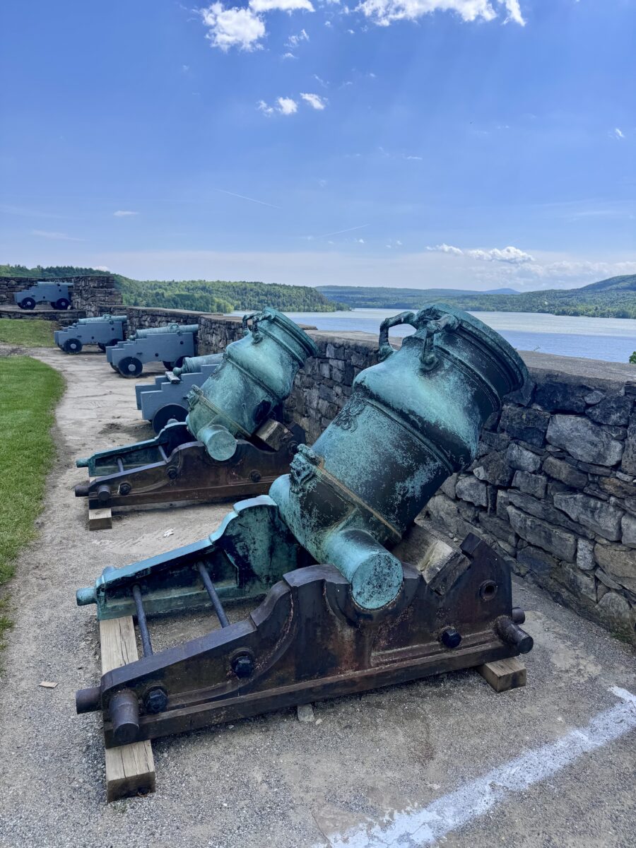 cannons at Fort Ticonderoga