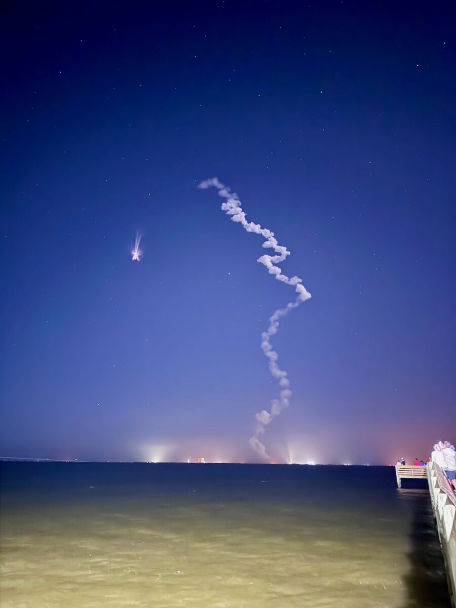 SpaceX Night Launch