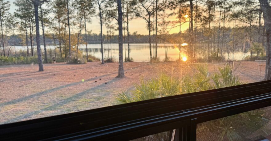 Sunset at Camel Lake