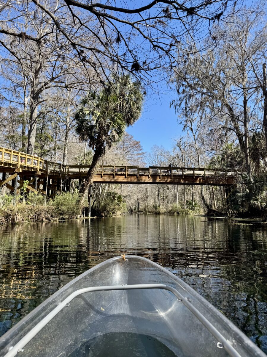 kayaking at silver spring state park