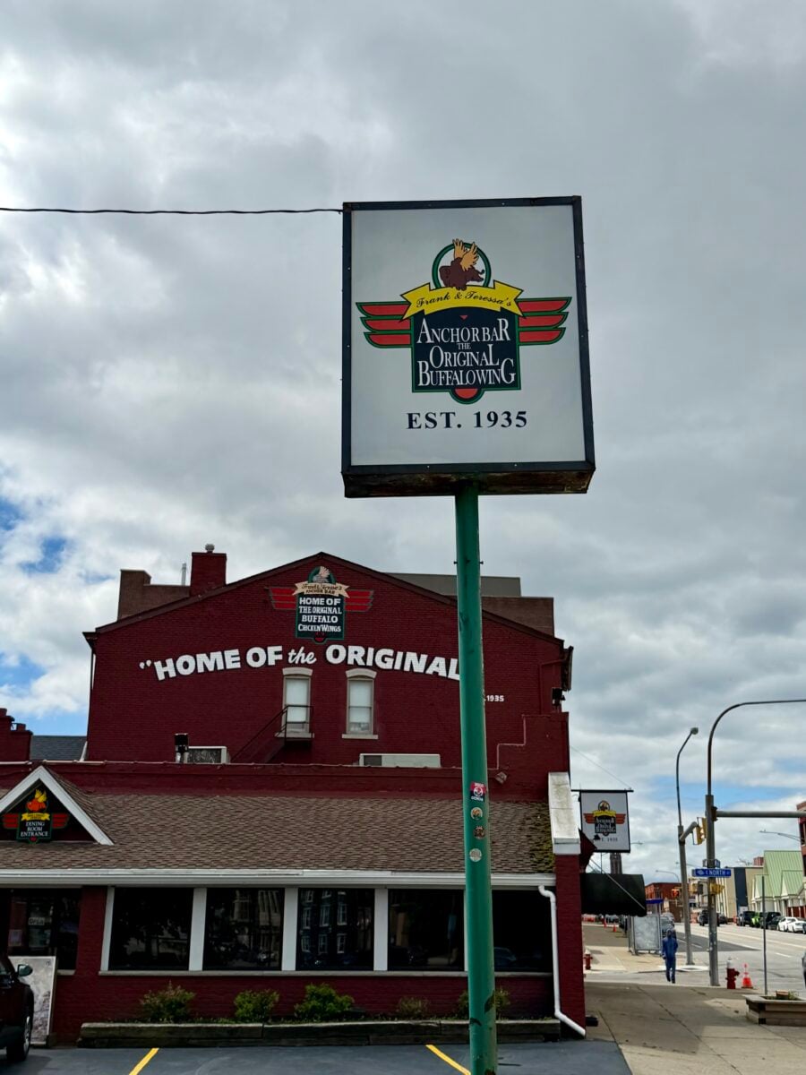 Anchor Bar in downtown Buffalo
