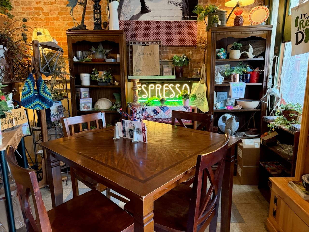 An interior view of Amanda's Bakery