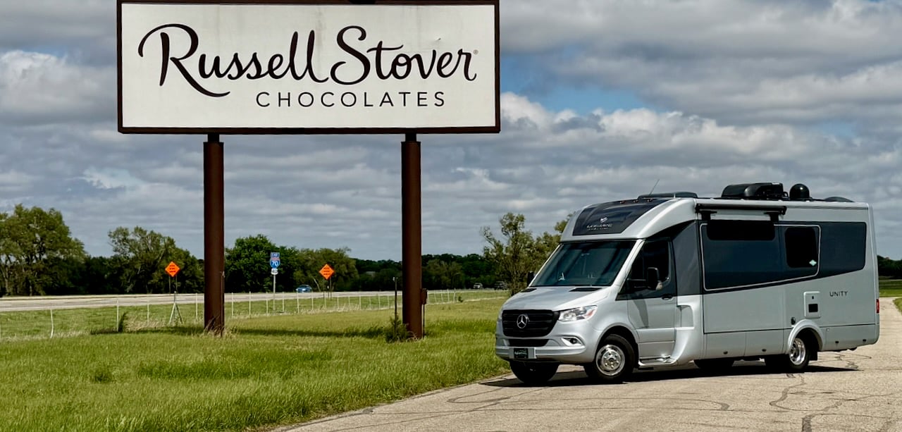 Russell Stover Factory Sign