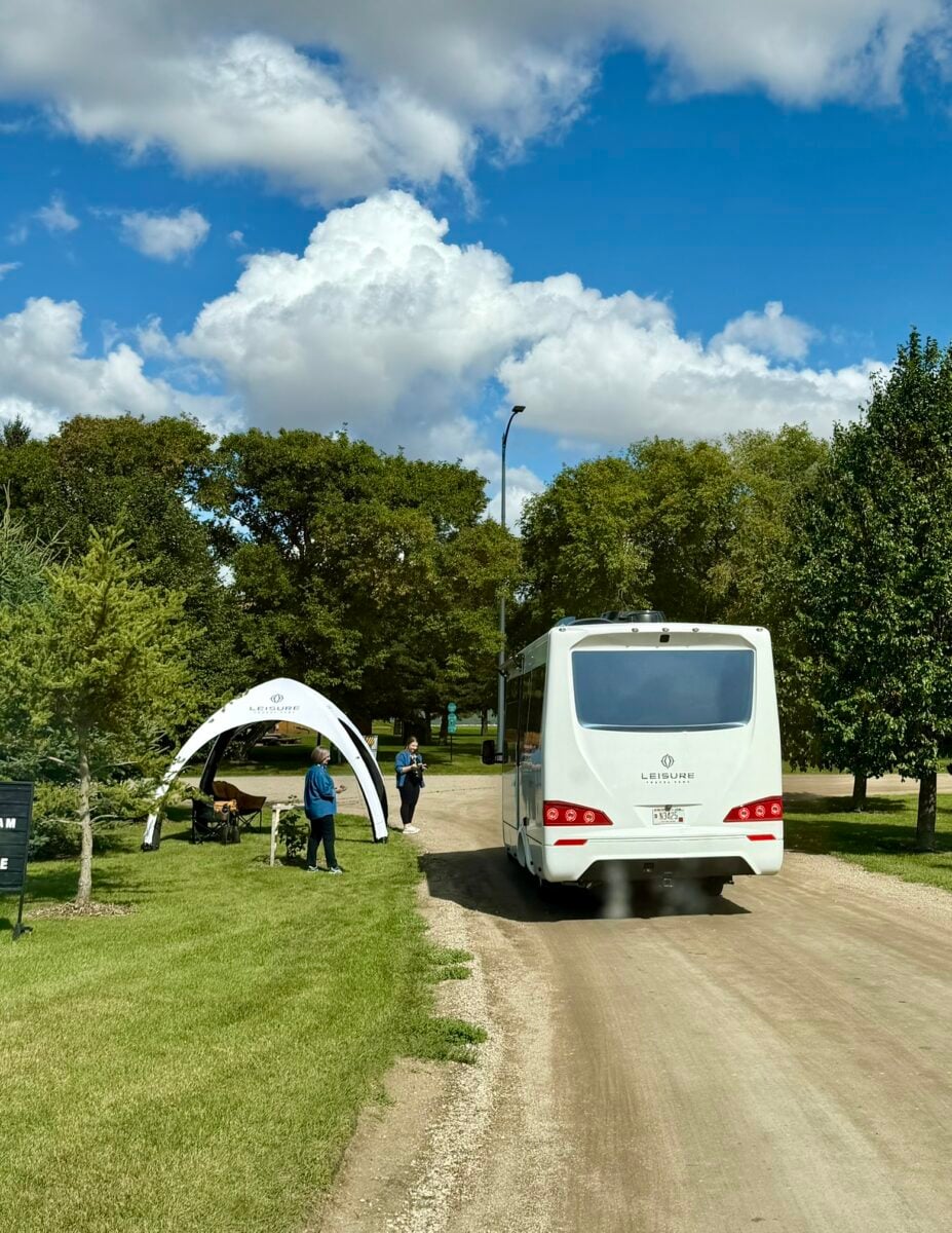 arivving at the 2026 LTV Rally in Winkler MB